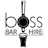 Boss Bar Hire Logo