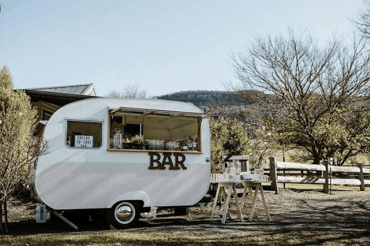 A mobile bar catering company from the Hunter Valley made an event there exceptional.