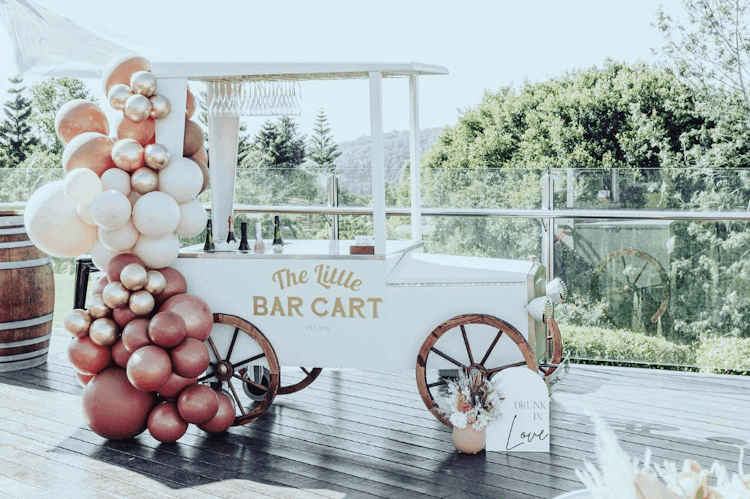The Little Bar Cart's mobile bar based in Southwest, Australia